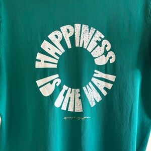 Spiritual Gangster Teal Crew Neck Tee Women’s XL